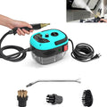Muntuni Steam Cleaner 2500w Handheld High Temperature Pressurised Steam Cleaner Steam Cleaner for Car Floor Kitchen Bathroom Tiles blue