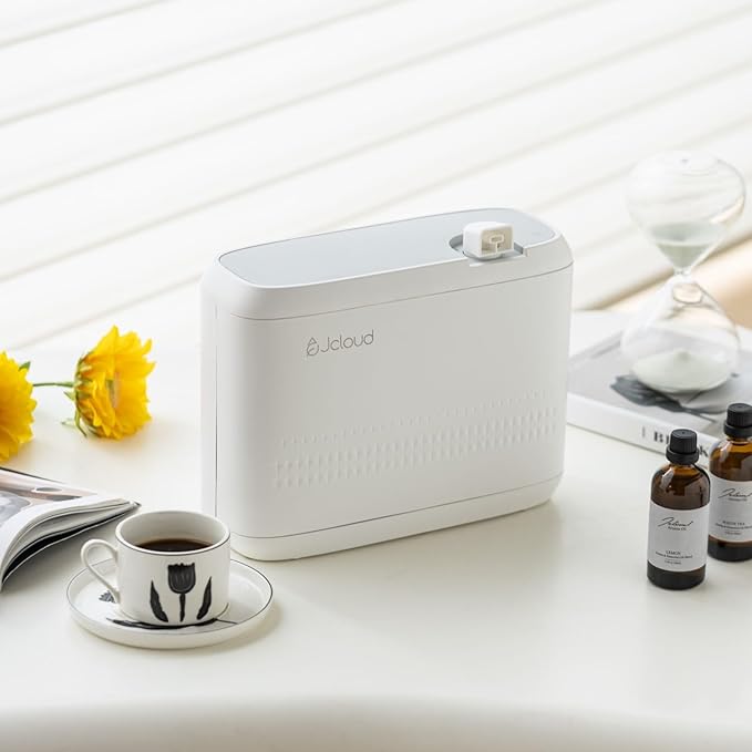 JCLOUD Smart Scent Air Machine for Home Hotel Scent Diffuser with Cold Air Tech 850ML HVAC Scent Diffuser Cover Up to 4500 Sq. Ft Upgraded Waterless Oil Diffuser for Home Hotel Office Spa