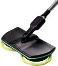 Spinning Cleaner VacuumElectric Mops for Floor CleaningCordless Electric MopFloor Scrubber and Polisher MachineBuffer Polisher for Home with Replacement PadIncludes 10 PCS Cleaning Cloth