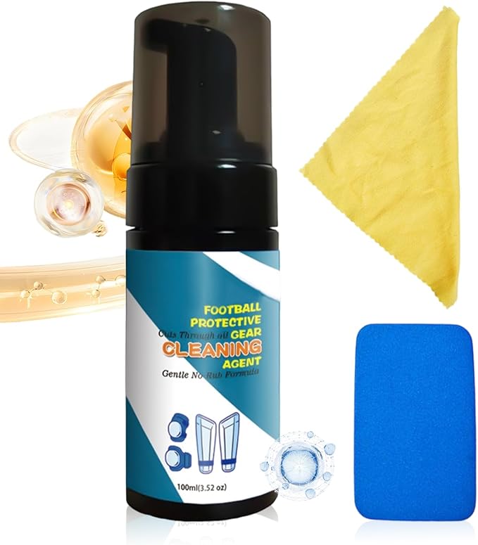 Boxing Glove Cleaner | 100ml Sports Gear Foam Deodorizer - Sports Cleanerfor Shoes Work Boots Clothing Helmet Pads Yoga Mats Hockey Baseball Football