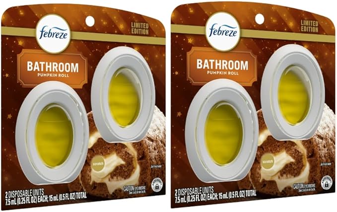 F.e.b.r.e.z.e Small Spaces Air Freshener (Pumpkin Roll)