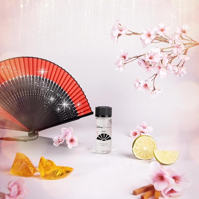 Aroma360 | Disney Reflection Fragrance Oil Blend | Disney Princess Mulan | Luxury Essential Diffuser Oil | Aromatherapy Scent Diffuser Oil | Bergamot Nutmeg and Jasmine 1.7 fl oz 50mL