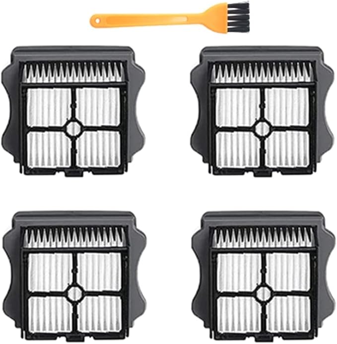 Compatible with TINECO Floor One S3 / IFloor 3 Roller Brush Hepa Filte Accessories Cordless Wet Dry Floor Washer Handheld Vacuum Spare Part (Color : 5PCS-01)