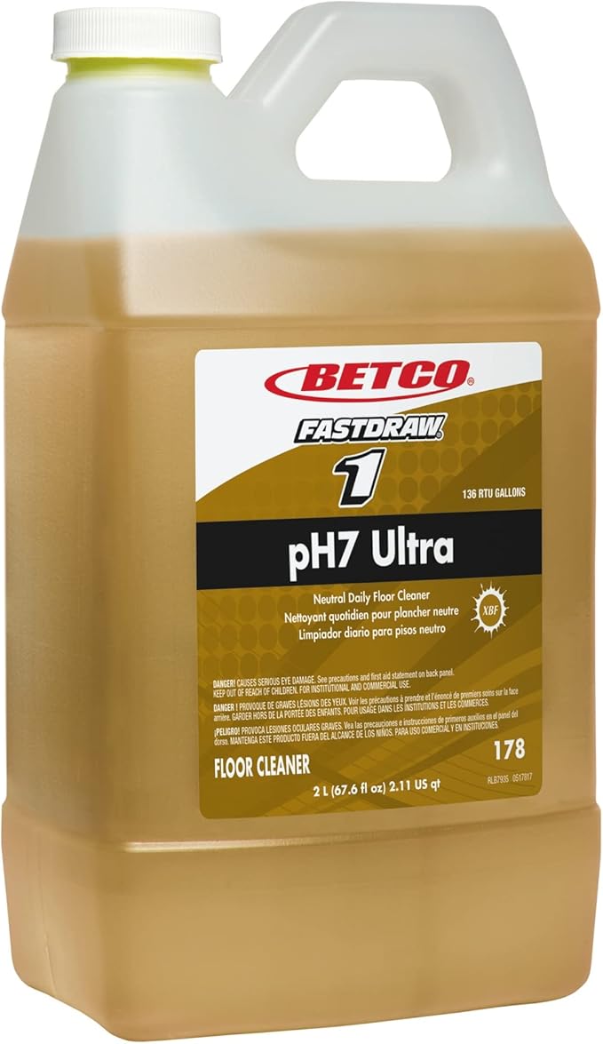 Betco® pH7 Ultra Fastdraw Floor Cleaner 67.6 Oz Bottle