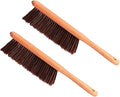 Whisk Broom Hand Held 2 Pcs Bench Brush Wooden Handle Hand Broom Extended for Comfortable Grip Drafting