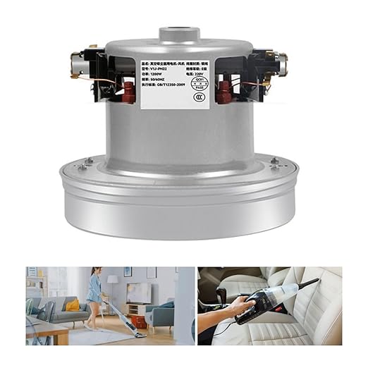 Efficient 220V Vacuum Cleaners Motor Replacement Part For Carpet And Floor Cleaning Suitable For Diverses Environments