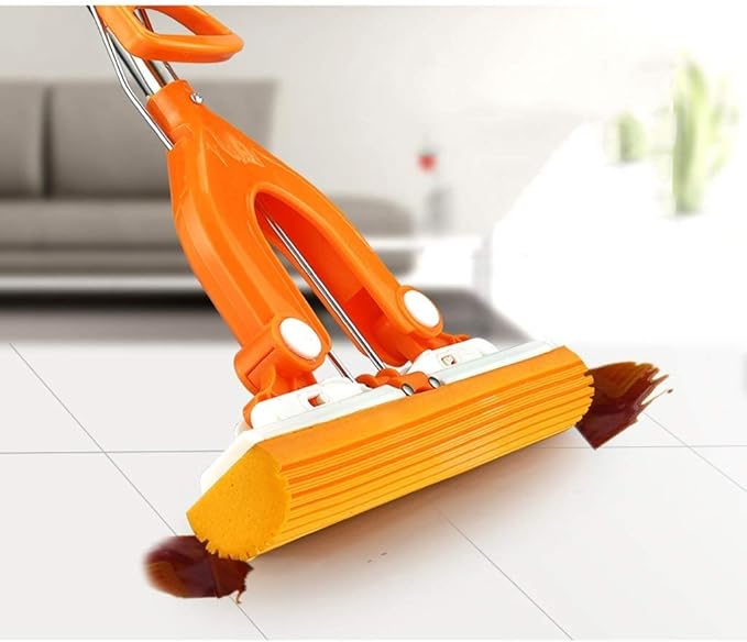 Mop Essential Bedroom mop Free Hand wash Wipe net Tile waterless Sponge fold