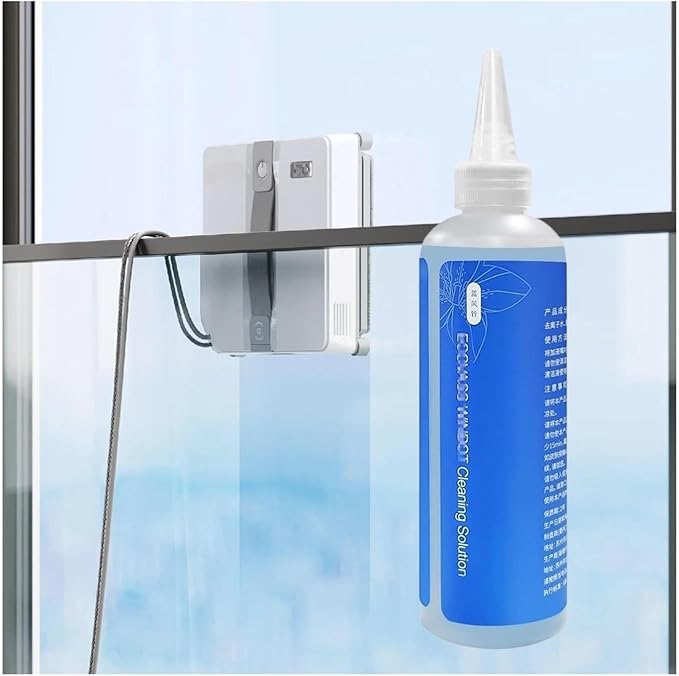 230ml Window Cleaning Solution. Compatible with Winbot W2 Omni / W2 Pro Omni / W2 Pro / W1 / W1 Pro / W1s / Mini(Style C)