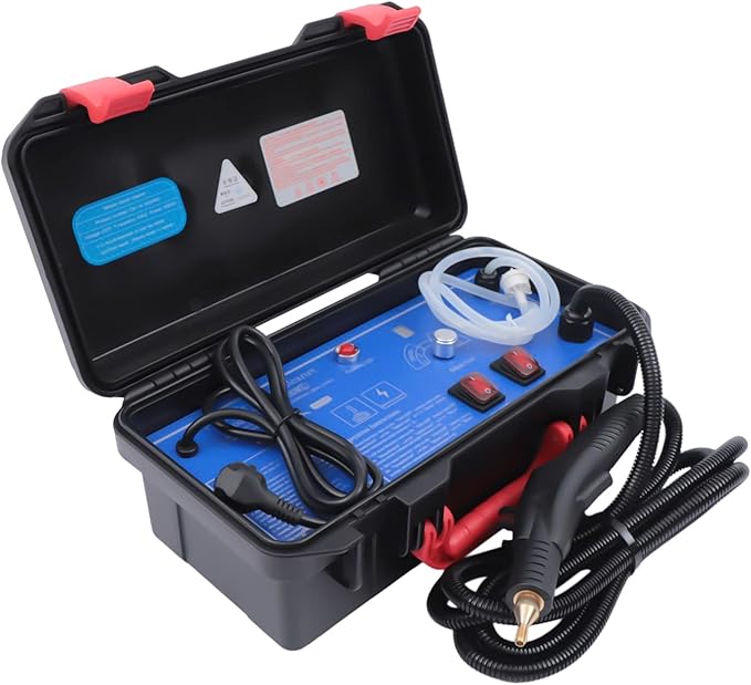 Handheld High Pressure Steam Cleaner 5 Bar High Temperature Pressurized Steam Cleaner Cleaning System Automatic Pump Steamer Washer for Home Kitchen Floor Car Auto Patio Use (1 Style 1)