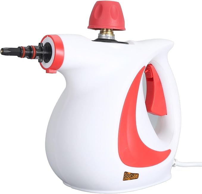 ZJchao Steam Cleaner 2.6-3.2BAR High Temperature High Pressure Steam Cleaning Machine Steamer for Cleaning Steam Cleaner Handheld with Scrub Brush for Air Conditioner Kitchen Hoods (US