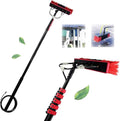 Photovoltaic Panel Cleaning Window Clean Water Fed Telescopic Brush Extendable Cleaner Conservatory Roof Cleaning Tools Tool (Color : 5.4m/18ft)