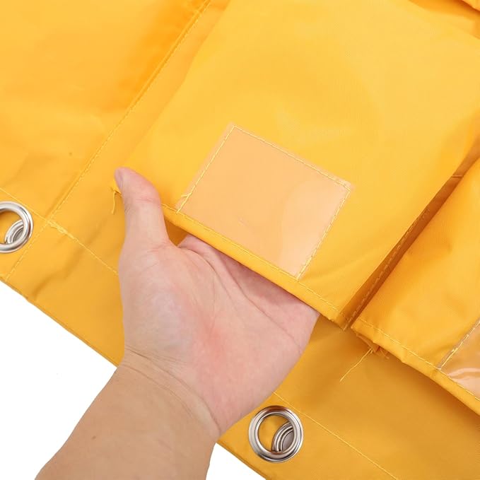 ABOOFAN Janitorial Bag Cleaning Cart Pouch Replacement Housekeeping Bag Trash Collecting Strong Versatile