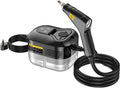 Handheld Steam Cleaner 1500W High Pressure Steamer With 3 Brush Heads 15s Heat-Up 6-Level Temp 1.2 L Water Tank Portable Steam Cleaning Machine for Car Kitchen Bathroom(Style5)