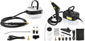 Dyna-Living 2500W Electric High Pressure Handheld Steamer &amp Steam Cleaner 1500W Handheld Steamer for Cleaning Portable Car Steam Cleaner Black