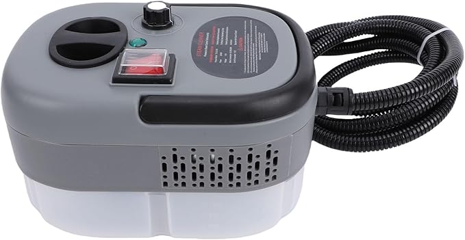 TOPINCN Handheld Pressurized Steam Cleaner 2500W High Pressure Portable Machine with Lengthening Bend Rod Nozzle and Steel Brush for Kitchen Bathroom Furniture Car (US Plug)