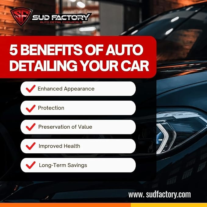 Sud Factory Ultimate Upgraded Paint Glass Water Spot &amp Stain Removers Plus Protection Coating for Cars Homes &amp Boats Bundle Of 3