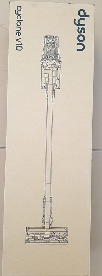 Dyson V10 Allergy Cordless Stick Vacuum Cleaner: 14 Cyclones Fade-Free Power Whole Machine Filtration Hygienic Bin Emptying Wall Mounted Up to 60 Min Runtime