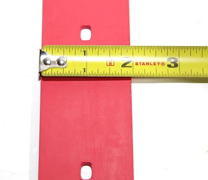 Floor Scrubber Rubber Squeegee Blade Kit (2pcs) for elife Model 300X (Squeegee 33 for 300X(MX3Z))