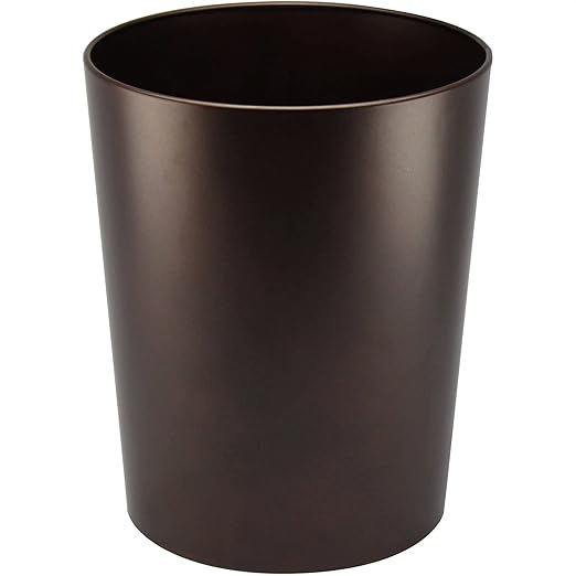 SEDLAV Metal Wastebasket Bronze
