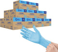 Safe Health NITRO-V Nitile-Vinyl Synthetic Exam Disposable Gloves Blue Medium 16000 Pcs