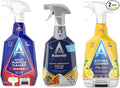 Astonish Kitchen Bundle - Includes Multi Purpose Cleaning Spray with Bleach Extra Strength Grease Lifter with Baking Soda and Zesty Lemon Scented Kitchen Cleaner - Cruelty Free - (750ml each)