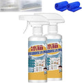 High Effective Refrigerator Defrosting Agent Defrosting Spray for Fridge Freezer 9.87 Oz - Efficiently Fast Removes Ice Refrigerator Cleaning Defrost Spray for Cleaning Inside (2)