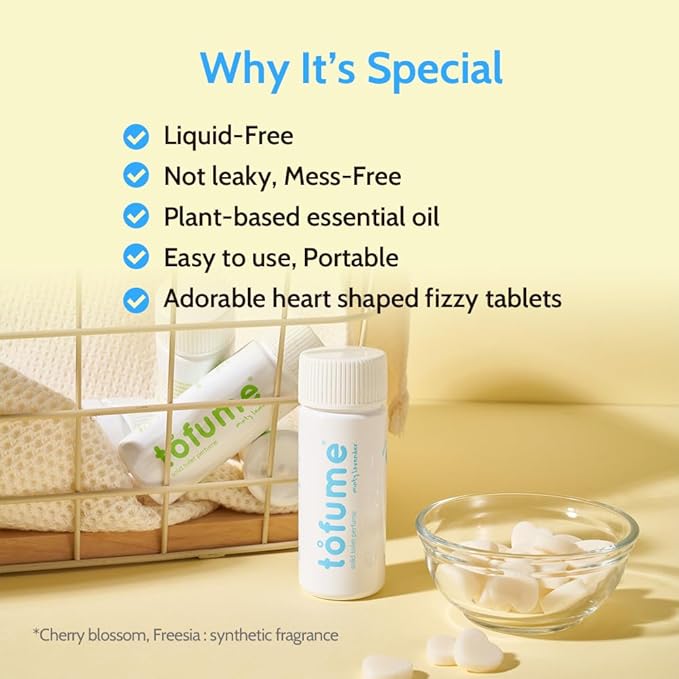 Effervescent Bathroom Air Freshener - Fresh Freesia - Toilet Deodorizer Bathroom Odor Eliminator Toilet Freshener Flushable Air Freshener Toilet Tablets 90 Count (Pack of 3)