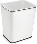 Polder Under-Counter 7-Gallon Trash Waste Can White