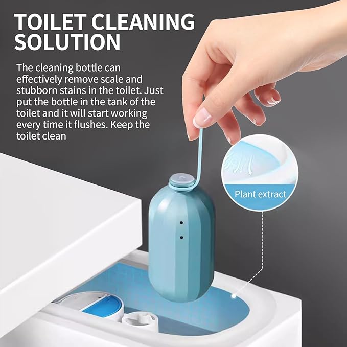 4PCS Krazy Klean Toilet Cleaner Krazy Clean Toilet Cleaner Krazy Klean Pro Toilet Cleaner Krazy Klean Automatic Toilet Bowl Cleaner Cleans Crazy Clean Toilet Bowl Cleaner