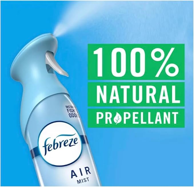Febreez Refresh &amp Energize Air Freshener Spray Odor-Fighting Room Spray 8.1oz (Pack of 6)