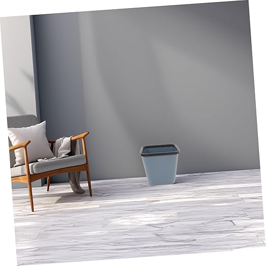 Luxshiny Capacity Trash Can Reinforced Garbage Bin for Home Office and Hotel Use Versatile Wastebasket with Stylish Design for Bedrooms Bathrooms and Kitchens