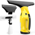 Rechargeable Window Vac Electric Window Vacuum Squeegee with 11 in. and 6.7 in. Squeegee Blades Cordless Window Vacuum Cleaner Set for Cleaning Windows Shower Doors Mirrors Tiles