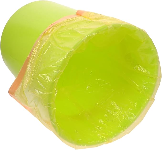 10 Packs Disposable Drawstring Trash Bags Sturdy Leakproof Plastic Rubbish Containers for Bathroom Bedroom Office Waste Organizer