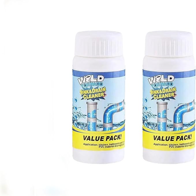 New Strong Sink and Drains Cleaner Multifunctional sink and drain cleaner powder cleaning suitable for drain cleaner foam cleaner strong pipe dredging agent for home kitchen and toilet (2)