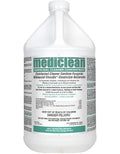 Mediclean Germicidal Cleaner Concentrate Disinfectant Sanitizer Deodorizer Fungicide Mildewstat Virucide Lemon Scent Hospitals Industrial Household Inhibits Mold and Mildew (4 Gallons)