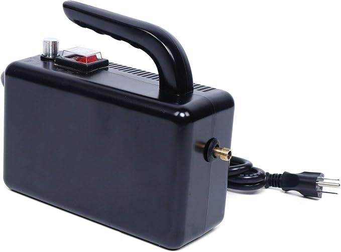 High Pressure Steam Cleaning Machine Handheld High Temperature Steam Cleaner 110V 1600W (Black)
