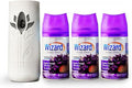 Wizard Automatic Spray Refill and Holder Kit Air Freshener for Home and Bathroom Fresh Pick Lavender 5 Oz3 Count