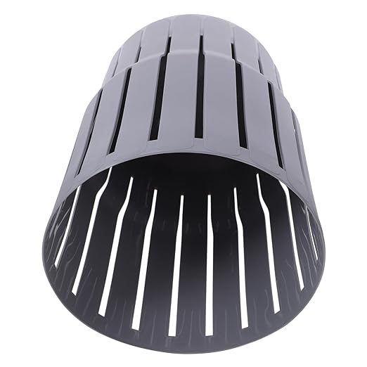 Thickened Garbage Bucket Small Wastebasket for Home Office Bathroom Material Lightweight Gray Trash Can for Household Use