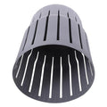 Thickened Garbage Bucket Small Wastebasket for Home Office Bathroom Material Lightweight Gray Trash Can for Household Use