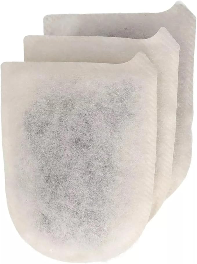 3pc/6pc Aquarium Filter Bags Reusable Fine Filter For Fresh Saltwater TanksCompatible forTetra Easycrystal600 FilterBoxFish Tank(WHITE)