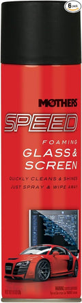 Mothers 16619-6PK Speed Foaming Glass and Screen Cleaner 19 oz 6 Pack