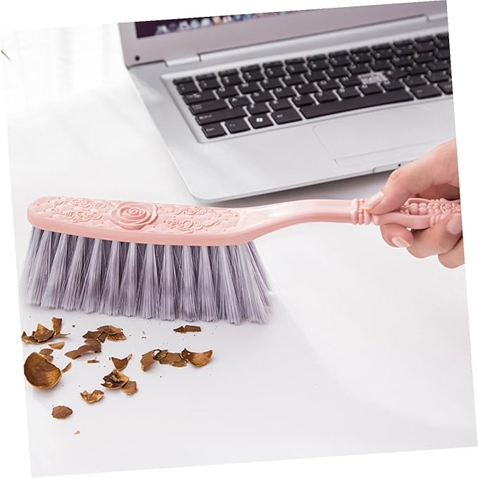6pcs Thickened Hollow Handle Dusting Brush Set for Bed and Sofa Cleaning Household Multi-Color Cleaning Tools with Sturdy Grip for Furniture and Upholstery