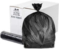 Plasticplace 25 Gallon High Density Trash Bags │ 8 Microns │ Black Garbage Can Liners │ 30” x 37” (500 Count)
