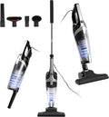 Corded Stick Vacuum Cleaners for Home 20Kpa Powerful Suction Stick Vacuum with 16Ft Cord 2 in 1 Lightweight Handheld Vacuum Cleaner for Hardwood Floor Pet Hair