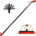 Window Cleaning Brush Cleaning Pole Window Cleaner Kit Water/Hose Fed Pole Cleaning Photovoltaic and Solar Panels - 5. 5. (3.6M)