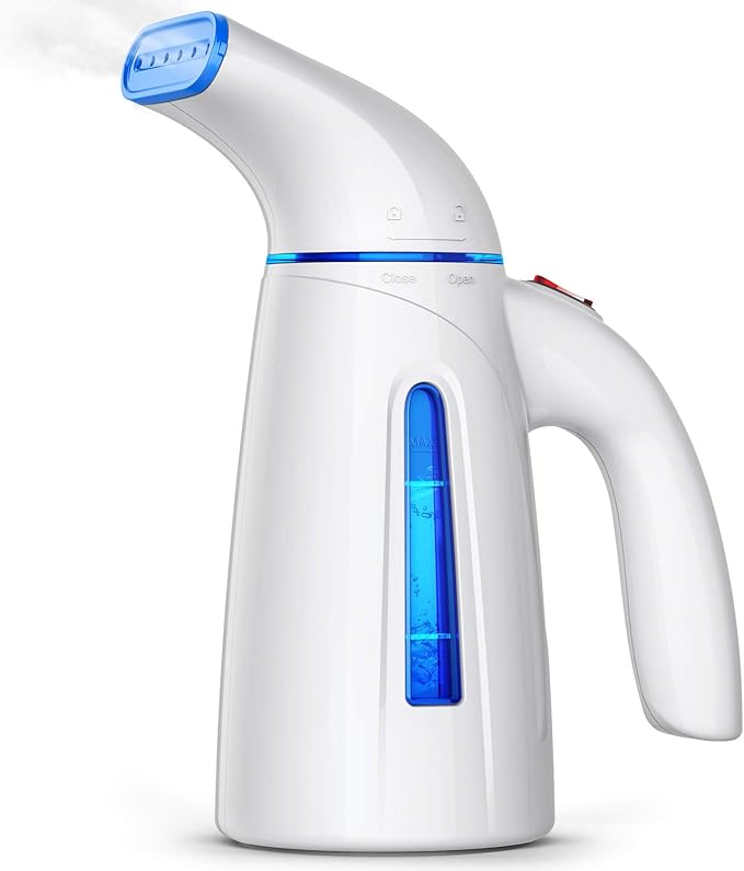 OGHom Steamer for Clothes Handheld Clothing Steamer for Garment 240ml Portable Travel Steam Iron (Only for 120V)