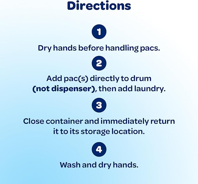 All Free Clear Advanced OXI Mighty Pacs Laundry Detergent Pacs Stainfighting Unscented and Hypoallergenic for Sensitive Skin 56 Count (Pack of 2)