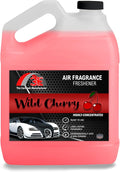 Car Air Freshener Concentrate 128 fl oz Professional Automotive Interior Fragrance Ready to Use Liquid Multiple Scents (Cherry)