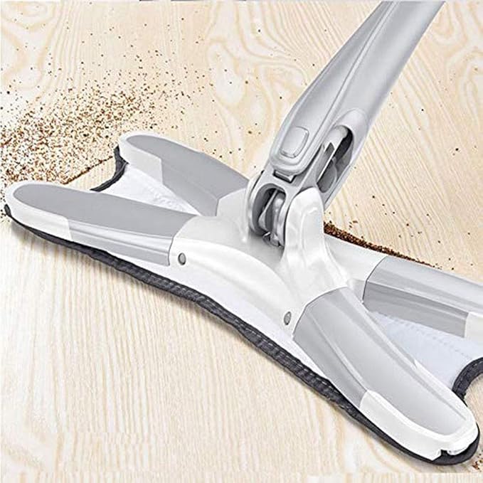 Rotating Mop Mop Free Hand Washing Water Home Type Wet and Dry Lazy Imitation Universal Heads Wash Microfiber Flat