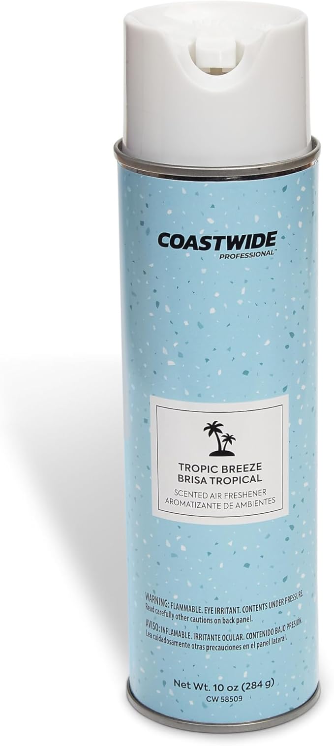 Coastwide Professional Air Freshener Aerosol Tropic Breeze Scent 10 Oz. 6/Carton